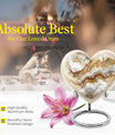 Abstract heart-shaped urn