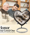 Vibrant Swirl Heart Urn