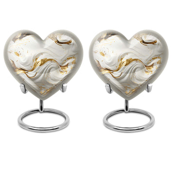 2 Keepsake 3 inch Urns