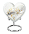 Vibrant Swirl 10-inch Heart Urn