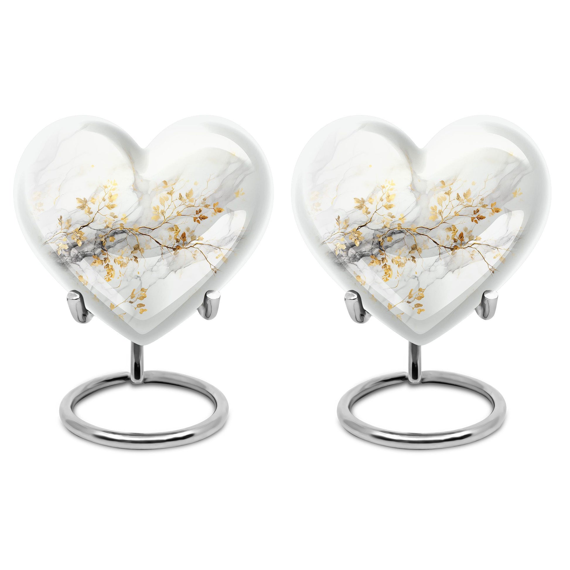 Vibrant Swirl 10-inch Heart Urn