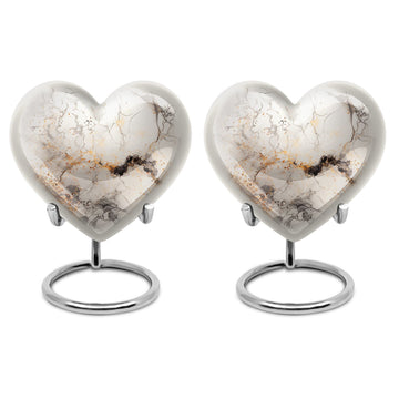2 Keepsake 3 inch Urns