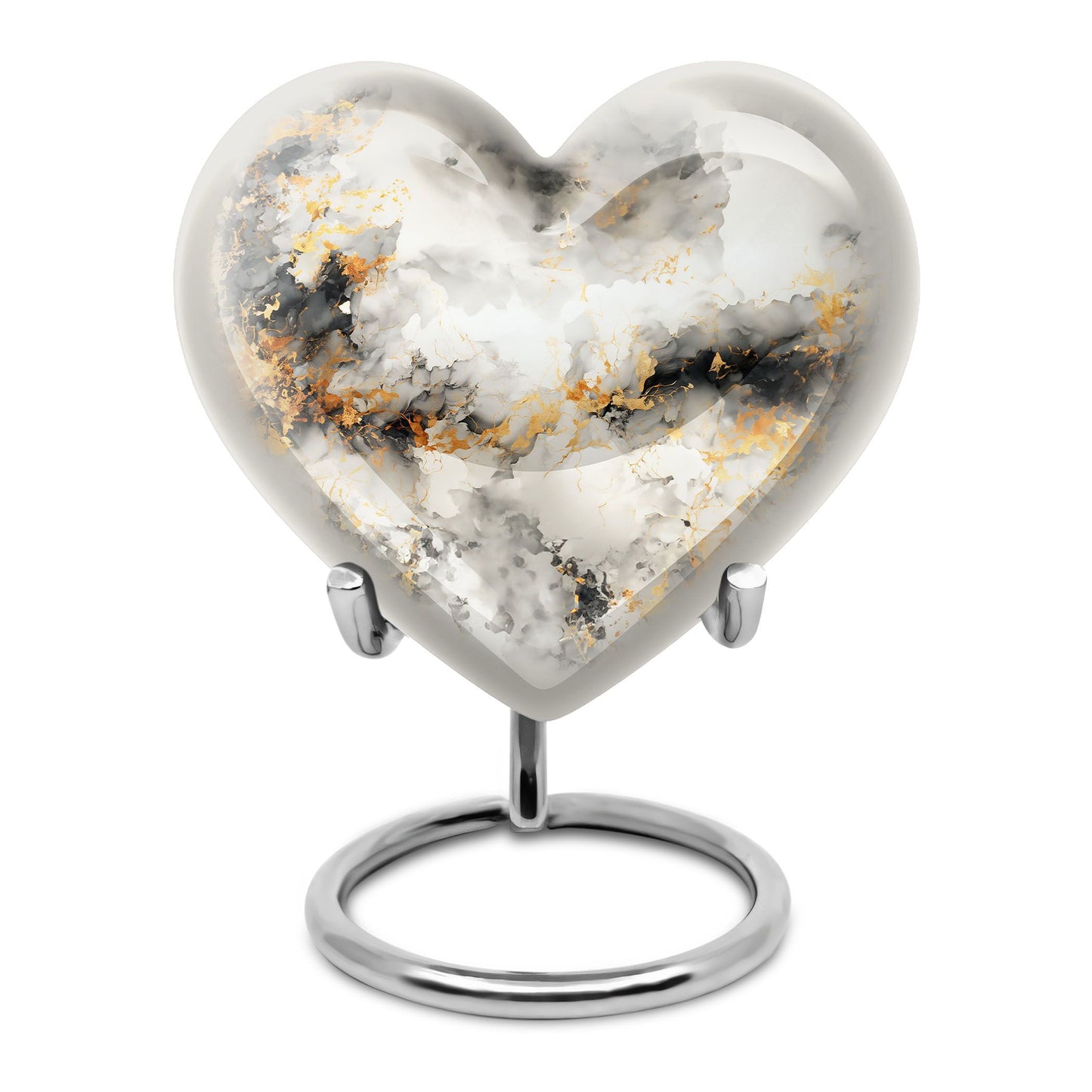 Vibrant Swirl Urn