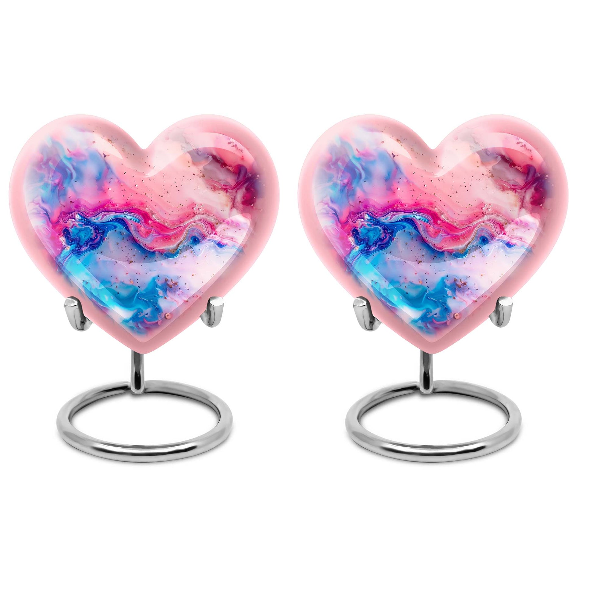 Vibrant Swirl Cremation Urn for Human Ashes