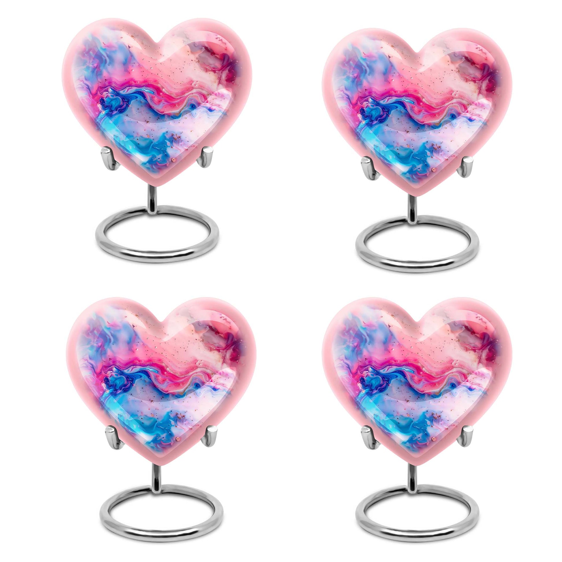 Vibrant Swirl Cremation Urn for Human Ashes