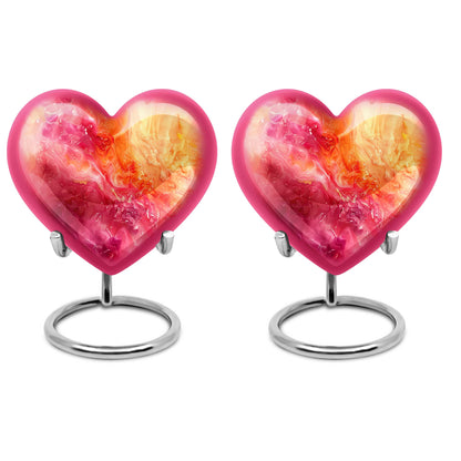 Vibrant Swirl Urn