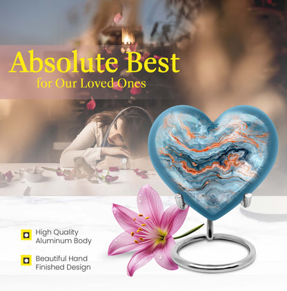 Heart urn