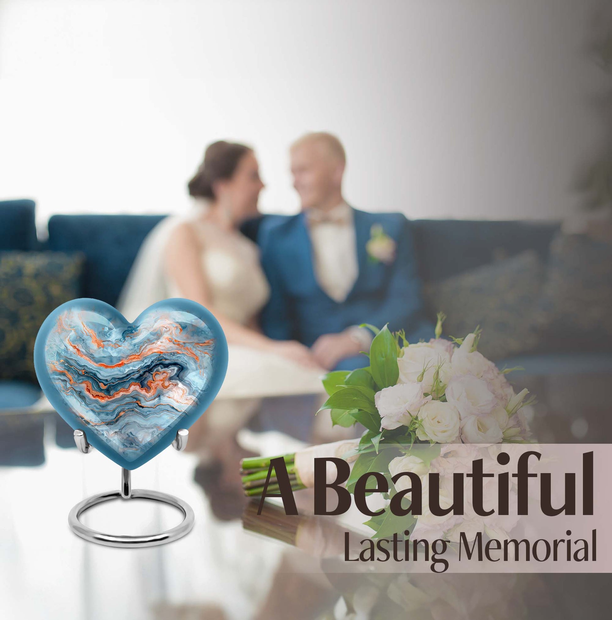 Heart urn