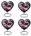 Abstract Heart Urn