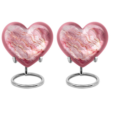 2 Keepsake 3 inch Urns