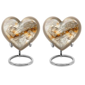 2 Keepsake 3 inch Urns