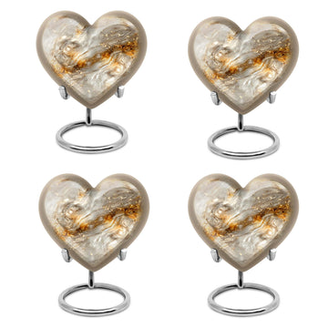 4 Keepsake 3 inch Urns