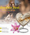 Colourful Swirl Heart Urn for cremation ashes