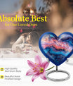 Abstract Heart Keepsake Cremation Urn