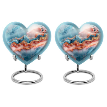 2 Keepsake 3 inch Urns