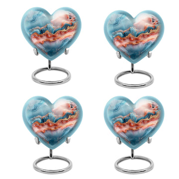 4 Keepsake 3 inch Urns