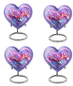 10-inch abstract heart urn