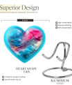 10-inch Abstract Heart Urn
