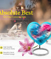10-inch Abstract Heart Urn