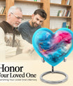 10-inch Abstract Heart Urn