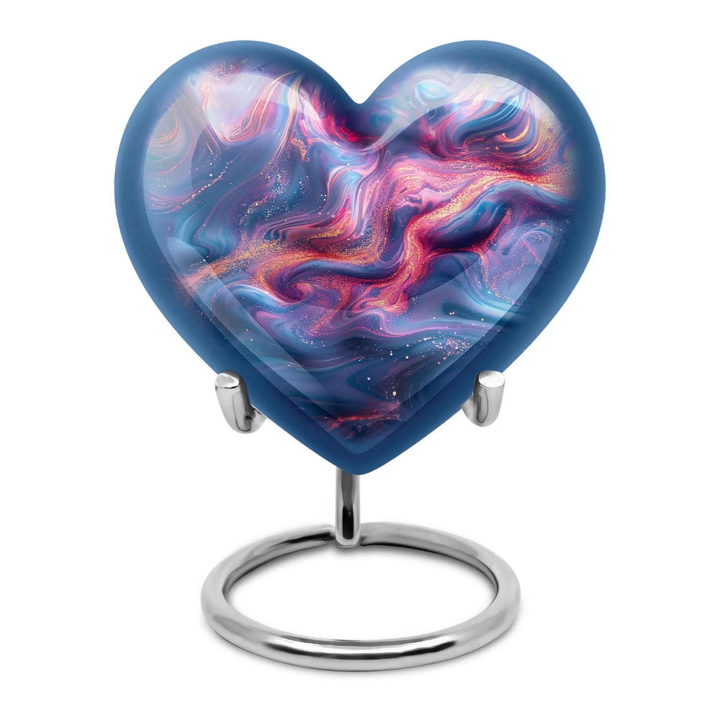 abstract heart urn.