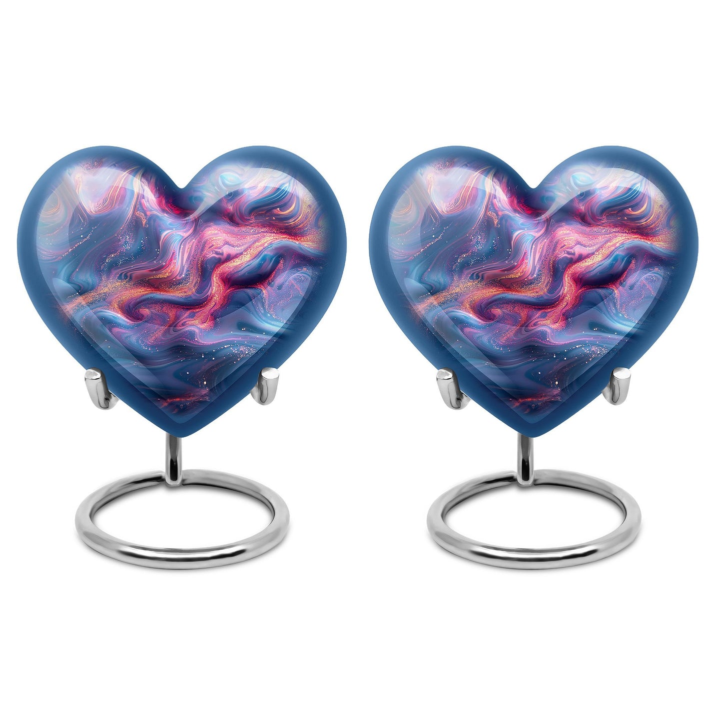 abstract heart urn.