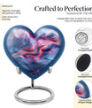 abstract heart urn.