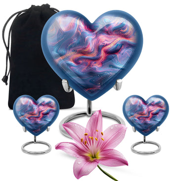 Large Urn with 2 Mini Urn