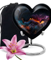 Abstract heart urn