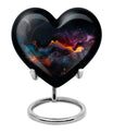 Abstract heart urn