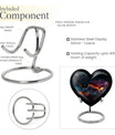 Abstract heart urn