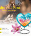 10-inch heart-shaped, abstract design