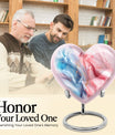 10-inch abstract heart urn for ashes