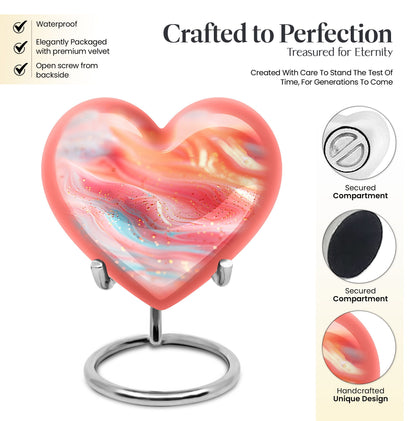 Abstract 10-inch heart ur