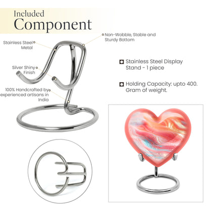 Abstract 10-inch heart ur