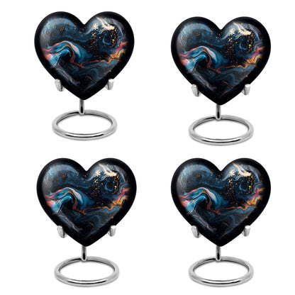 10-inch Abstract Heart Urn