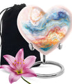 Abstract Heart Urn