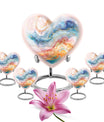 Abstract Heart Urn