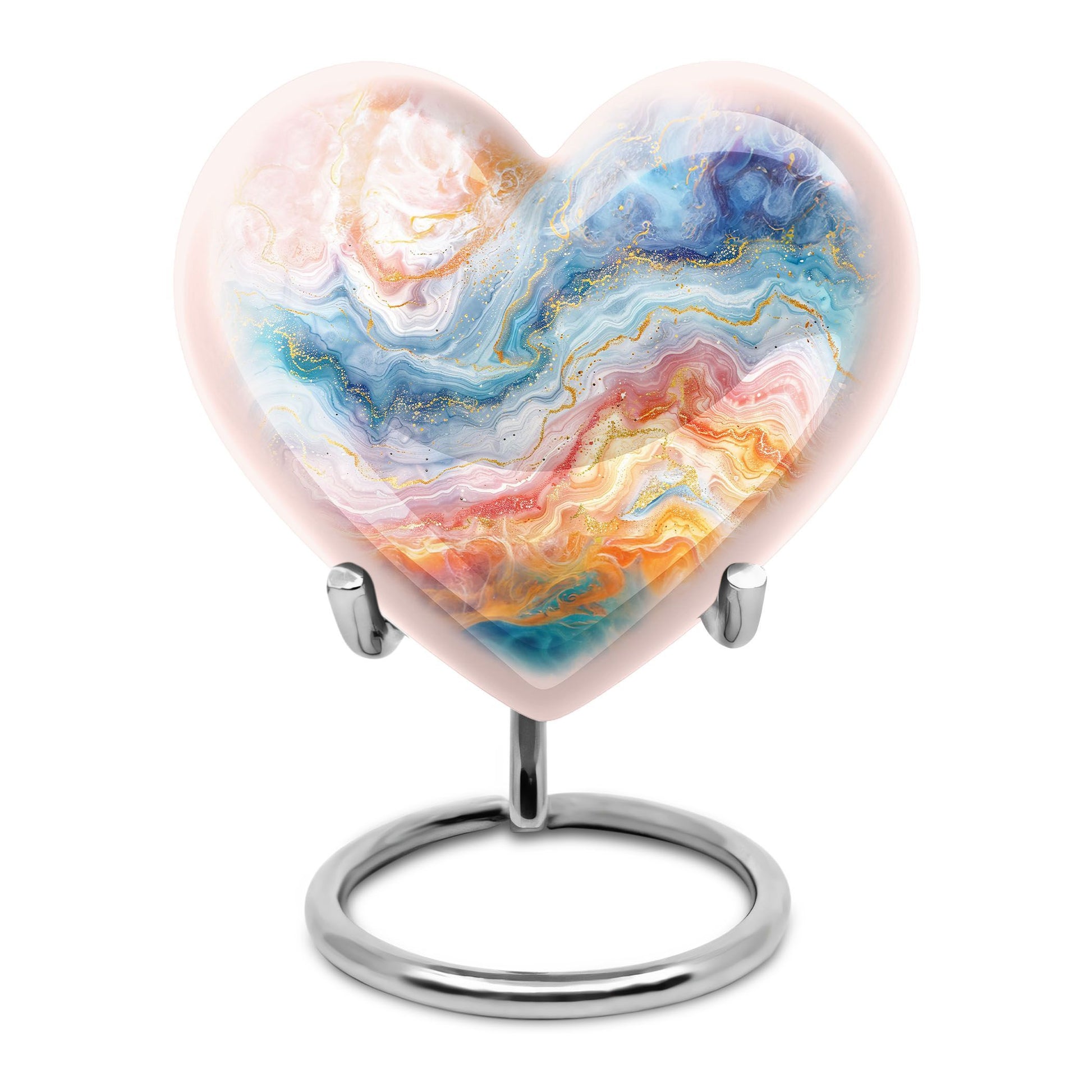 Abstract Heart Urn