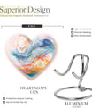 Abstract Heart Urn