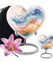 Abstract Heart Urn