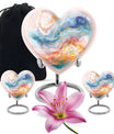 Abstract Heart Urn