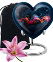Galaxy Nebula Urn for Ashes – Cosmic Tribute Ashes Keepsake Urn