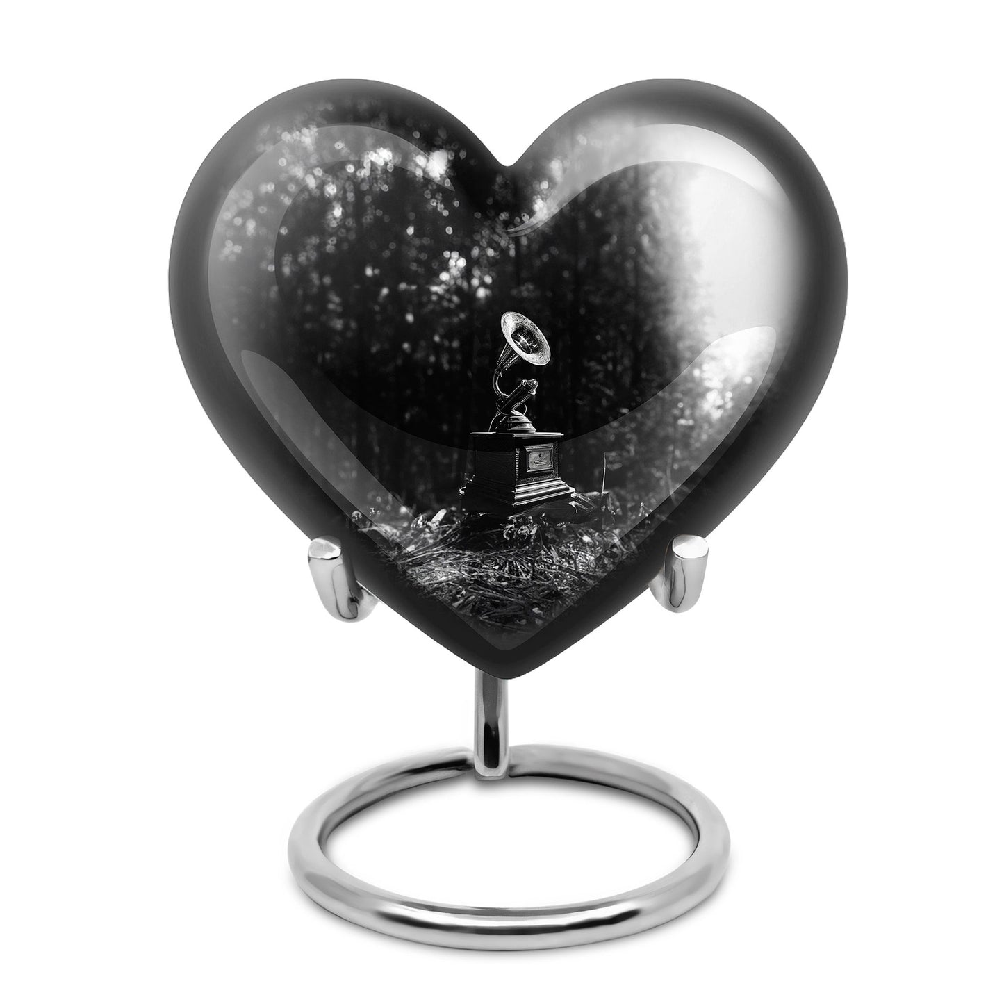 heart-shaped Gramophone Urn