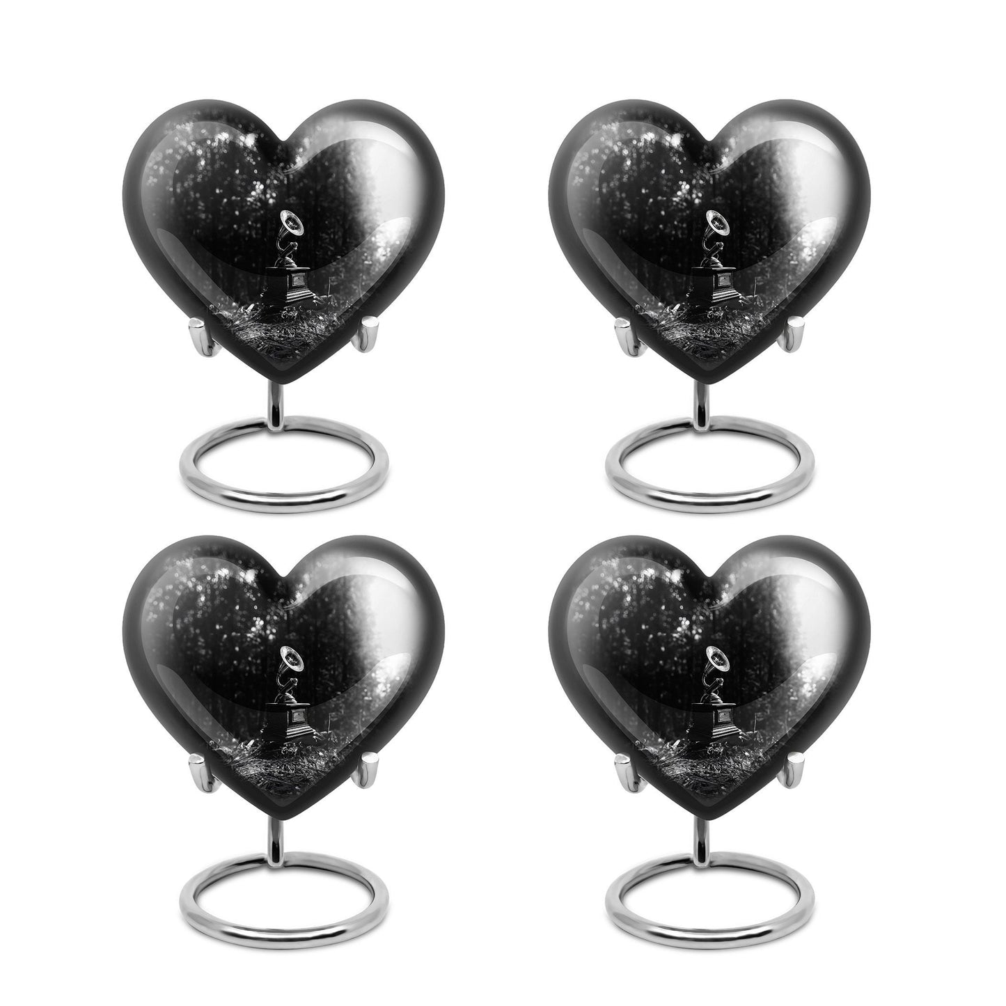 heart-shaped Gramophone Urn