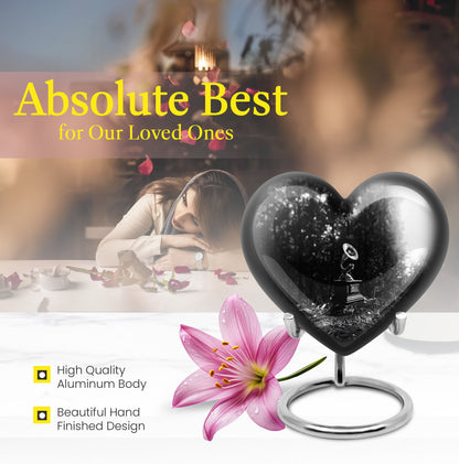 heart-shaped Gramophone Urn
