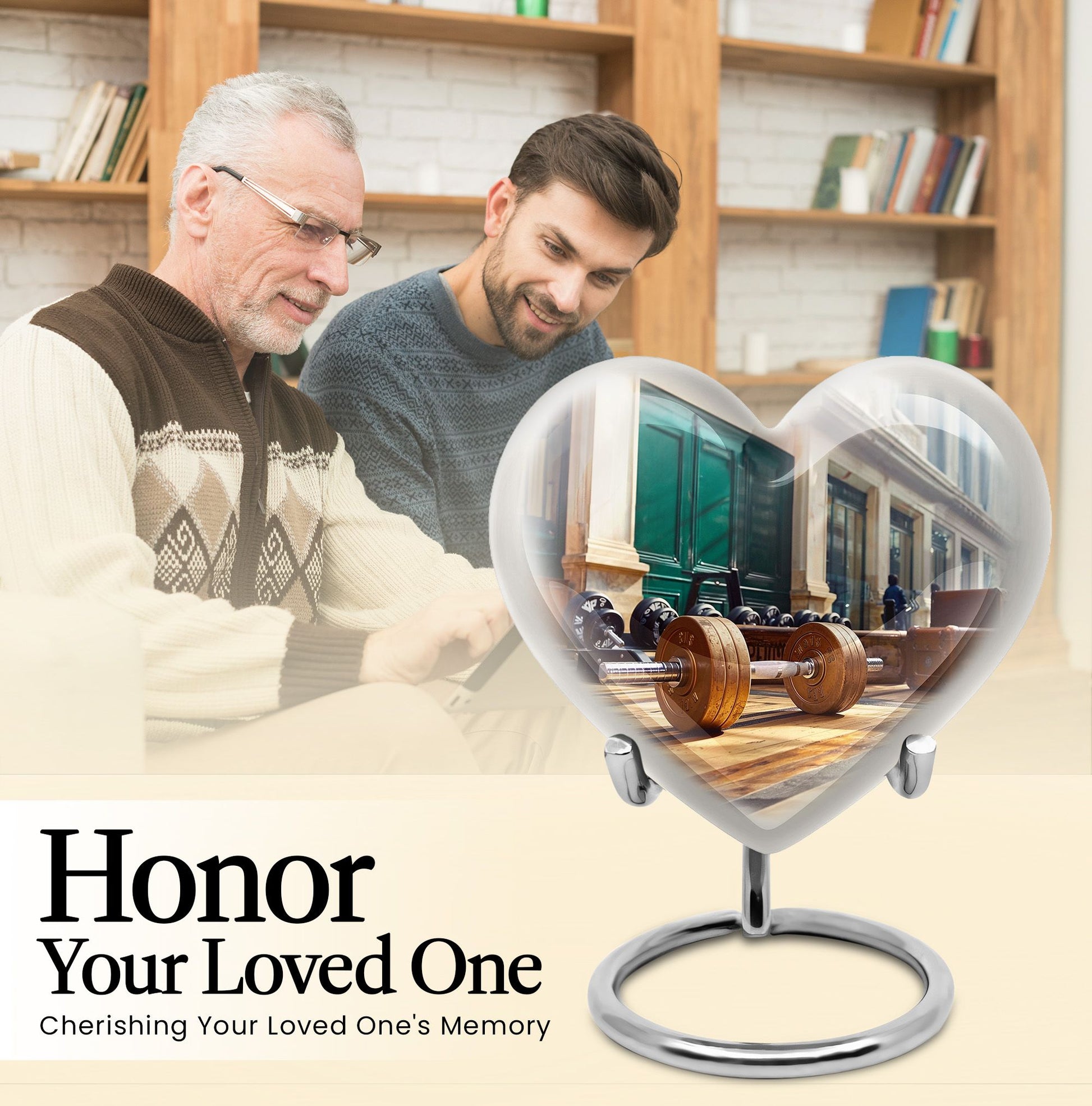 memorial urn for mom with personalized engraving
