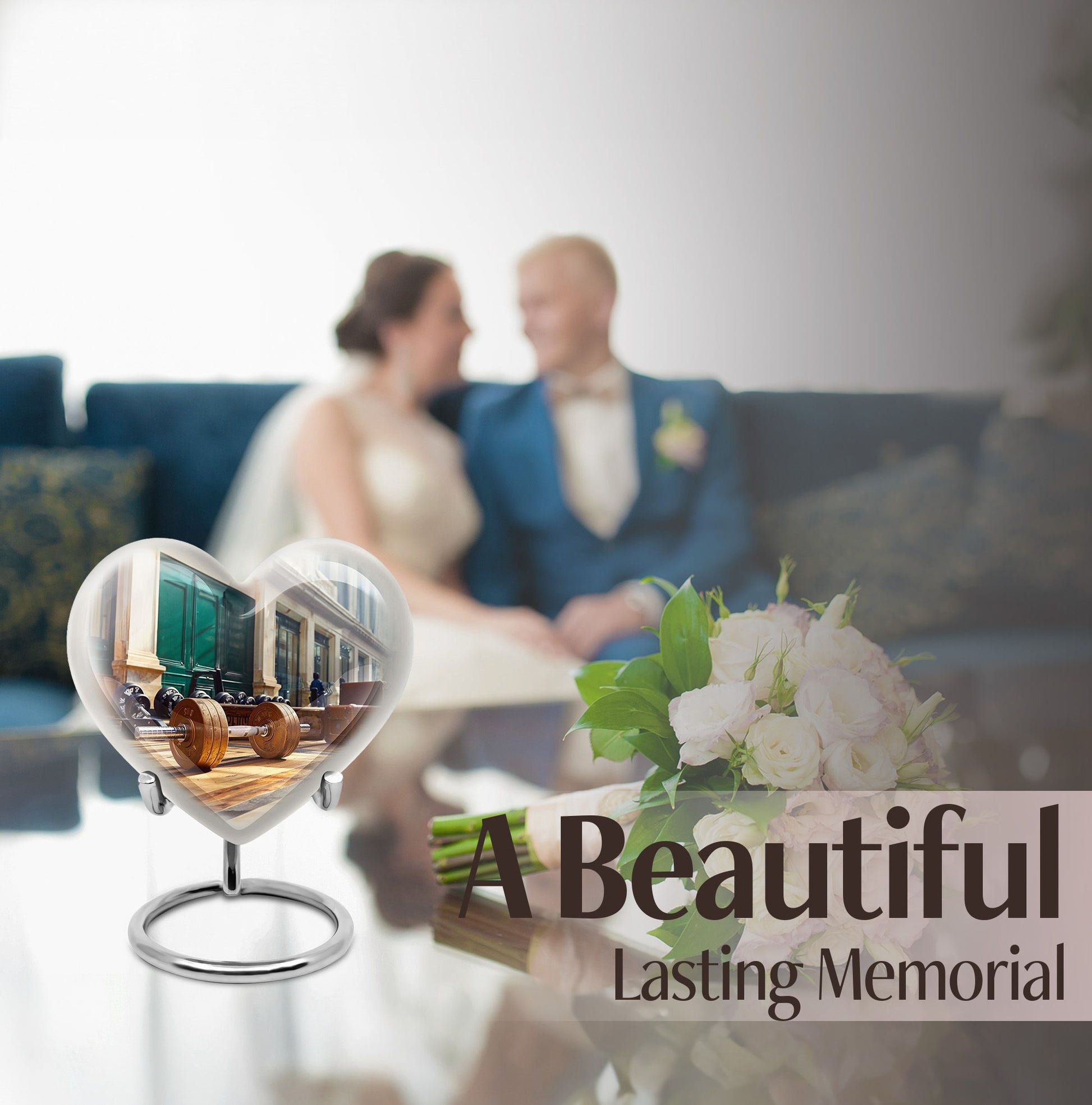 memorial urn for mom with personalized engraving