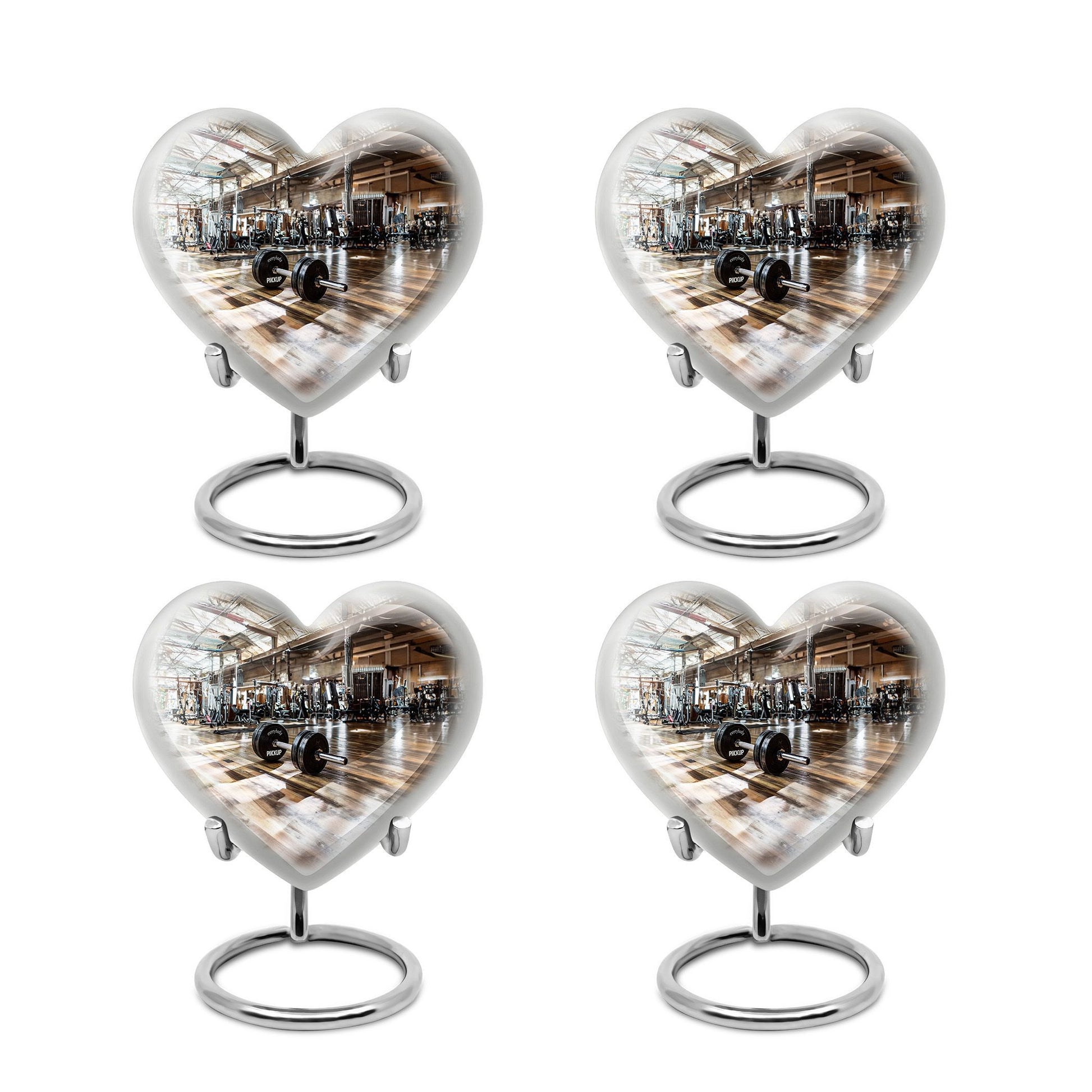 heart design memorial urn for human ashes