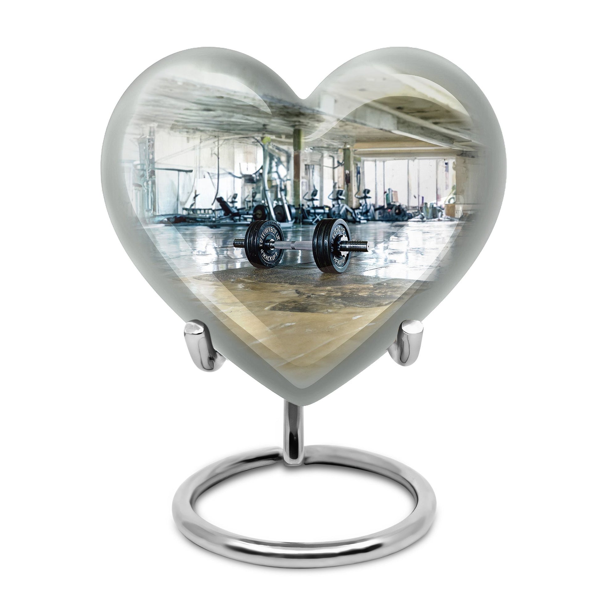 Heart Dumbles Urn
